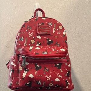 Disney Parks Loungefly Holiday Snacks AOP Mini Backpack